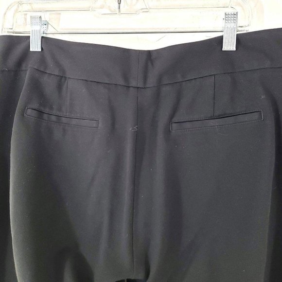 Dockers Woman's Sz 10 Sarina Trousers Black Wide - Picture 4 of 9